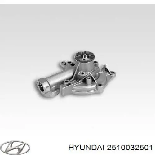 Помпа водяна, (насос) охолодження 2510032501 Hyundai/Kia