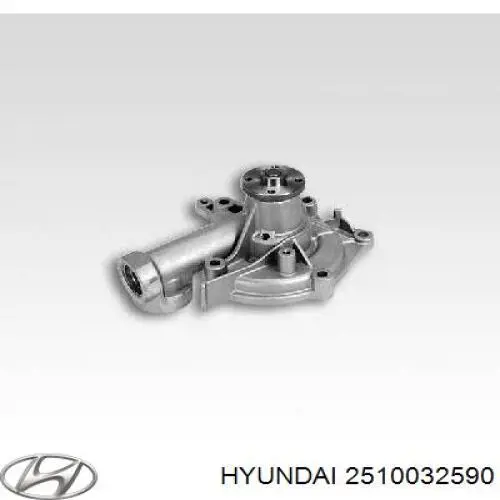 Помпа охолодження Hyundai/Kia 2510032590 ціна, від 30.64 USD
