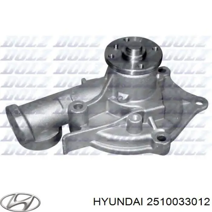 2510033012 Hyundai/Kia Насос охолодження