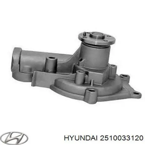 Помпа охолодження Hyundai/Kia 2510033120 ціна, від 27.19 USD