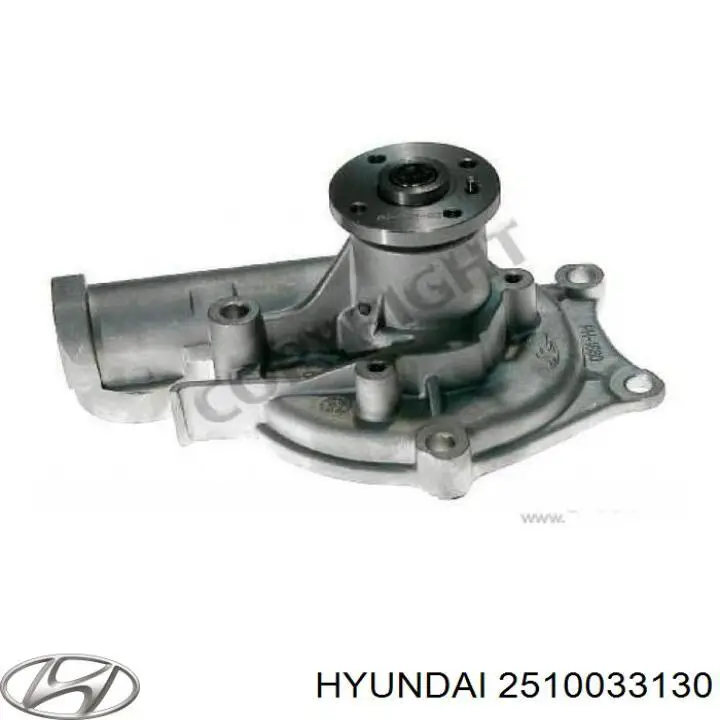 Помпа охолодження Hyundai/Kia 2510033130 ціна, від 32.16 USD