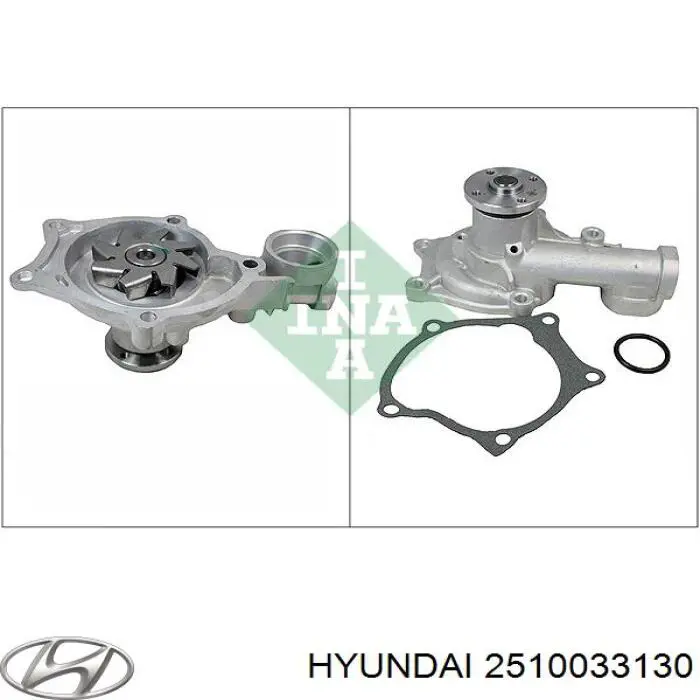 Купити 2510033130 Hyundai/Kia Насос охолоджуючої рідини