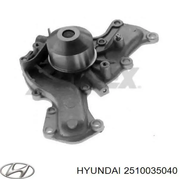 2510035040 Hyundai/Kia помпа водяна, (насос охолодження)