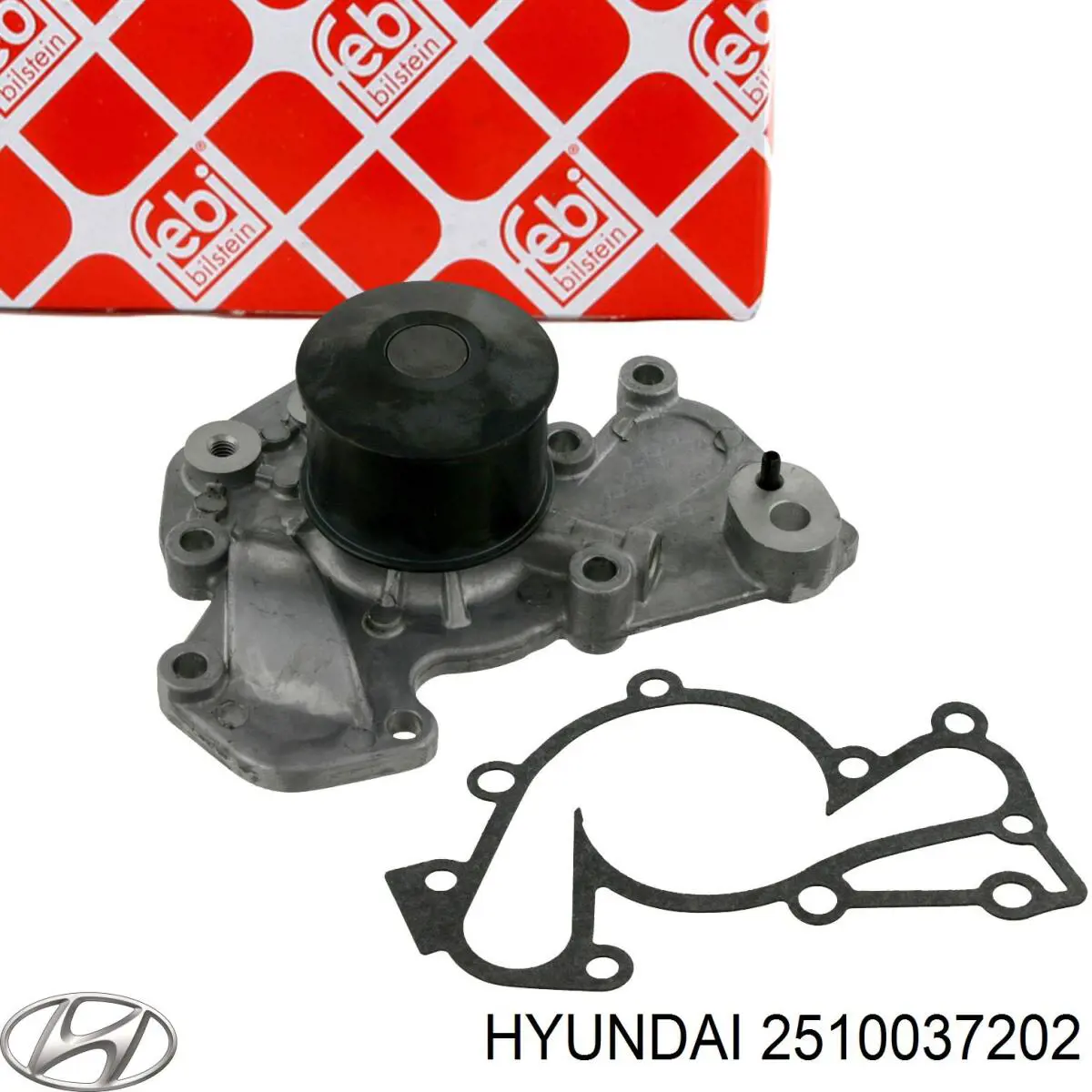2510037202 Hyundai/Kia помпа водяна, (насос охолодження)