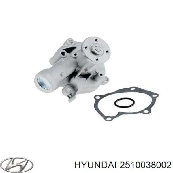 2510038002 Hyundai/Kia помпа водяна, (насос охолодження)