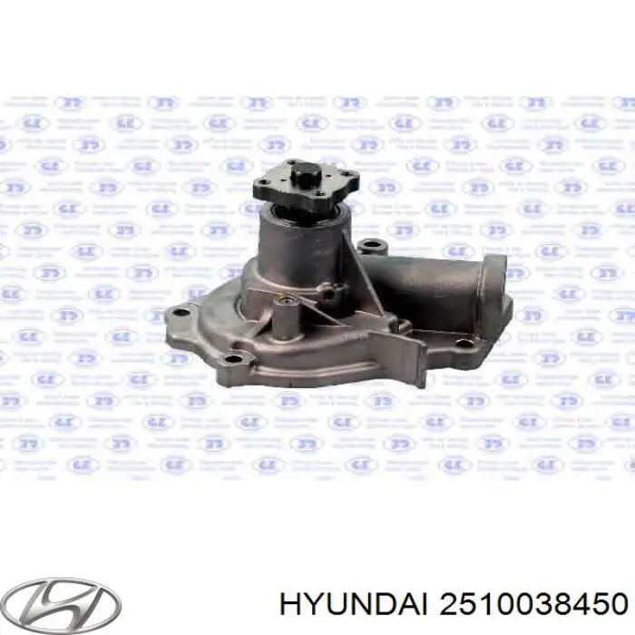 Помпа охолодження Hyundai/Kia 2510038450 ціна, від 31.85 USD
