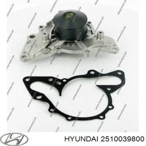 Помпа охолодження Hyundai/Kia 2510039800 ціна, від 53.05 USD