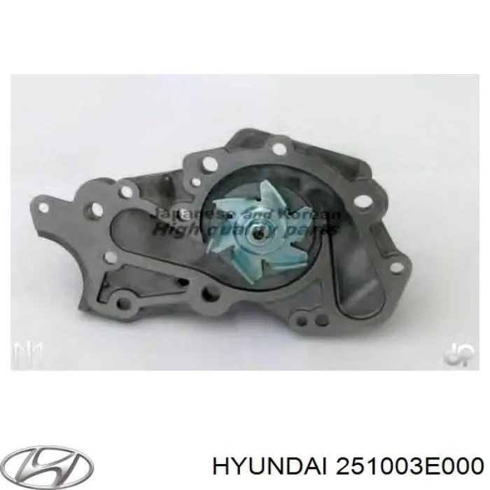 251003E000 Hyundai/Kia помпа водяна, (насос охолодження)