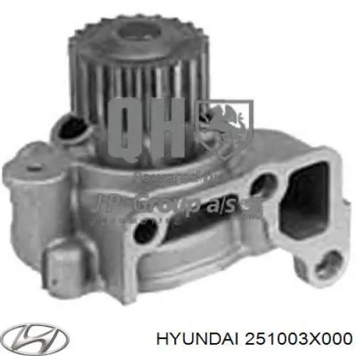 Купити 251003X000 Hyundai/Kia Насос охолоджуючої рідини