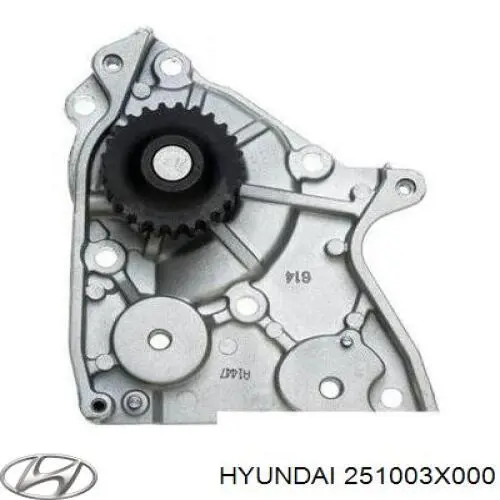 Помпа охолодження Hyundai/Kia 251003X000 ціна, від 35.38 USD