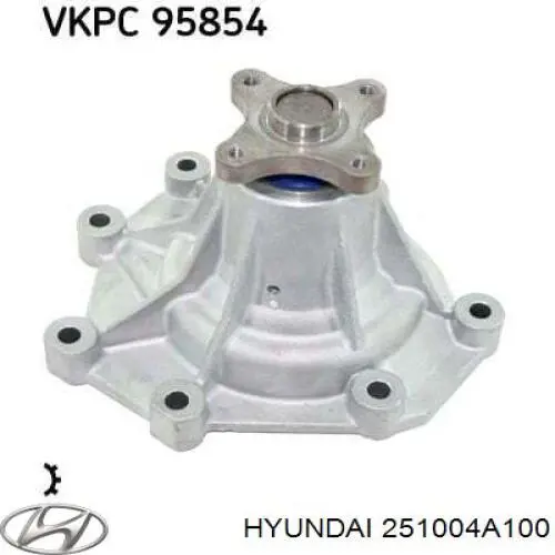 Купити 251004A100 Hyundai/Kia Насос охолоджуючої рідини