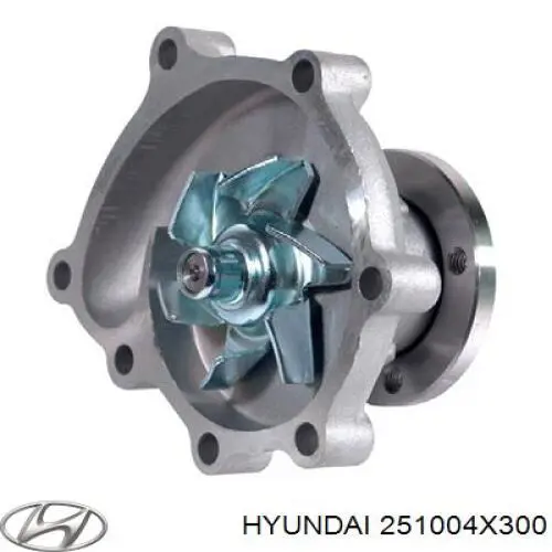 Купити 251004X300 Hyundai/Kia Насос охолоджуючої рідини