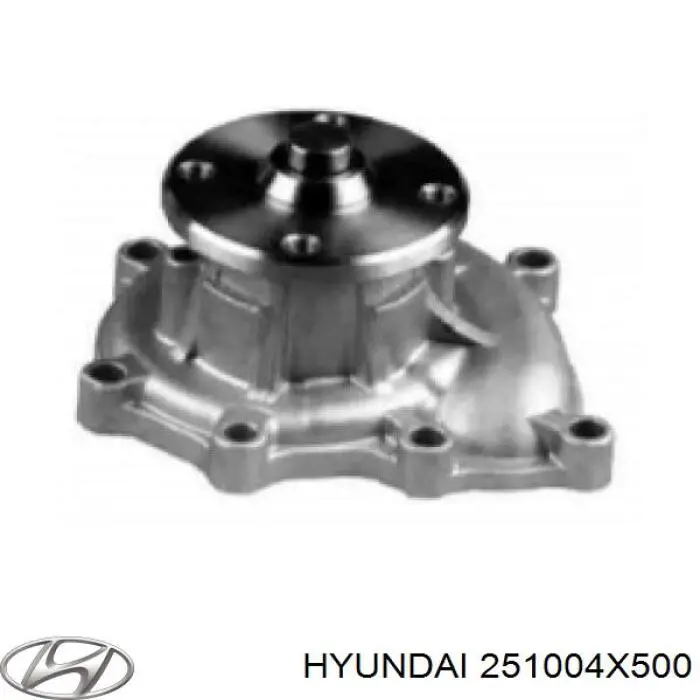251004X500 Hyundai/Kia помпа водяна, (насос охолодження)