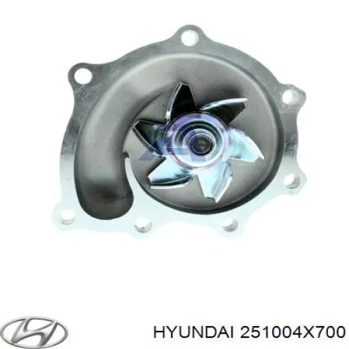Помпа 251004X700 Hyundai/Kia
