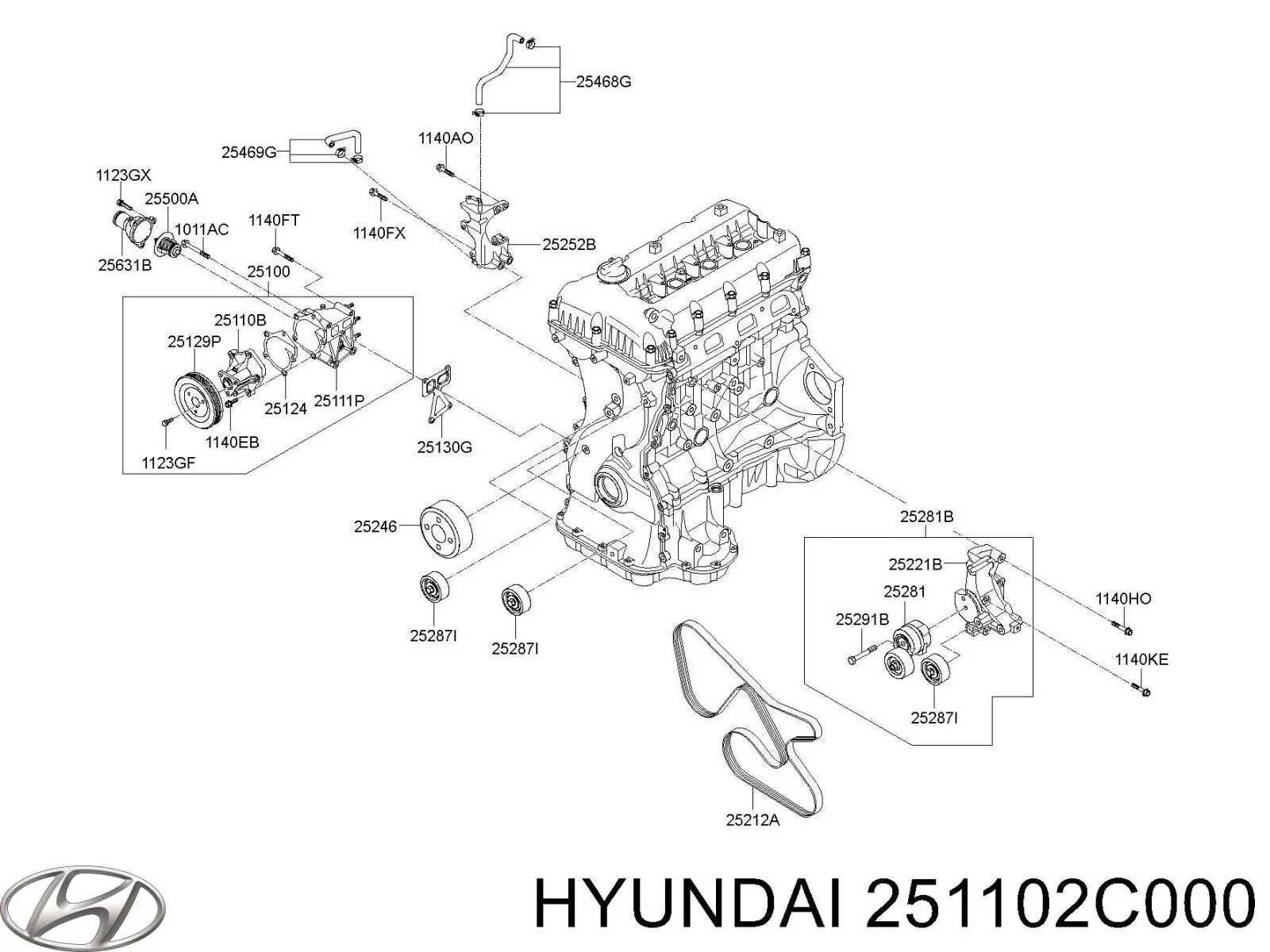 251102C000 Hyundai/Kia 