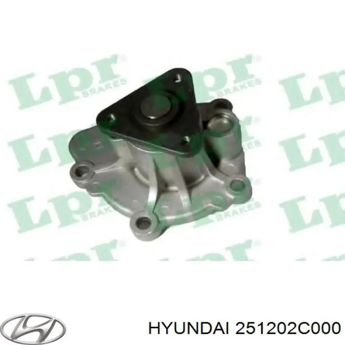 Помпа охолодження Hyundai/Kia 251202C000 ціна, від 103.58 USD