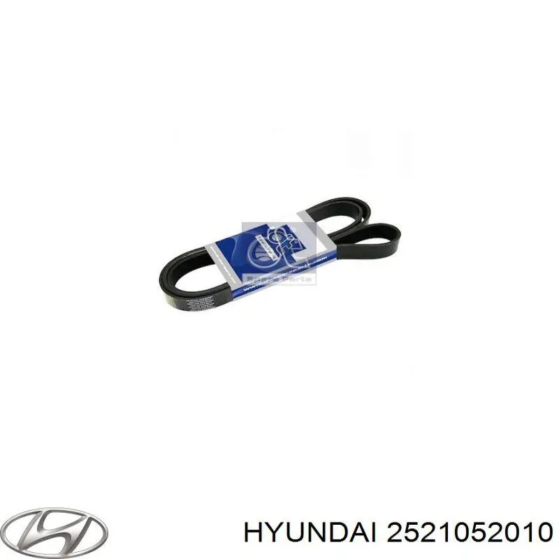 2521052010 Hyundai/Kia ремінь приводний, агрегатів