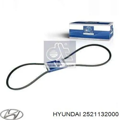 Купити 2521132000 Hyundai/Kia Ремінь генератора