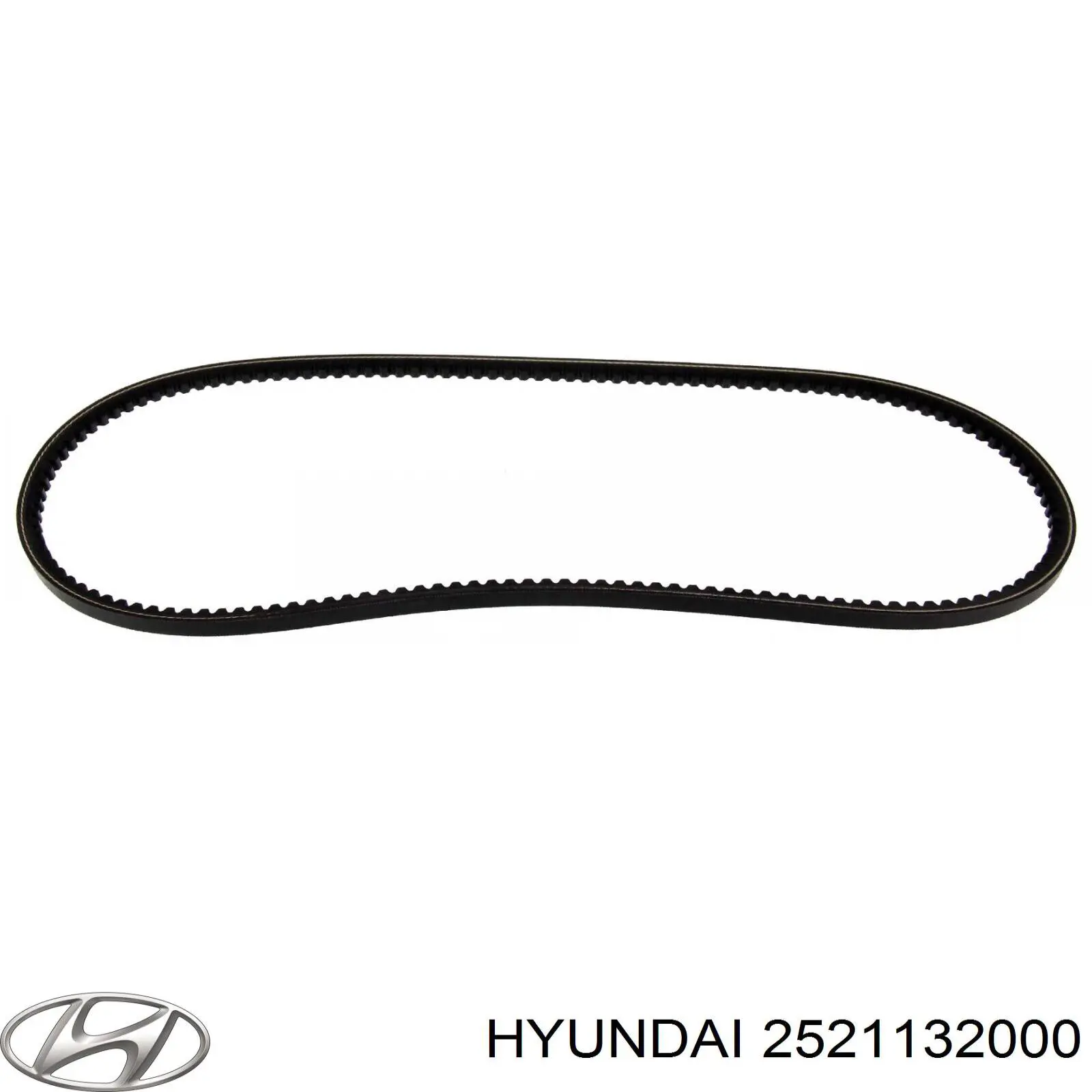Ремінь генератора 2521132000 Hyundai/Kia