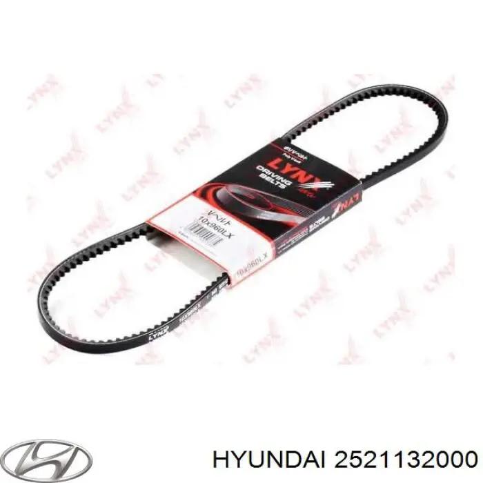2521132000 Hyundai/Kia ремінь приводний, агрегатів