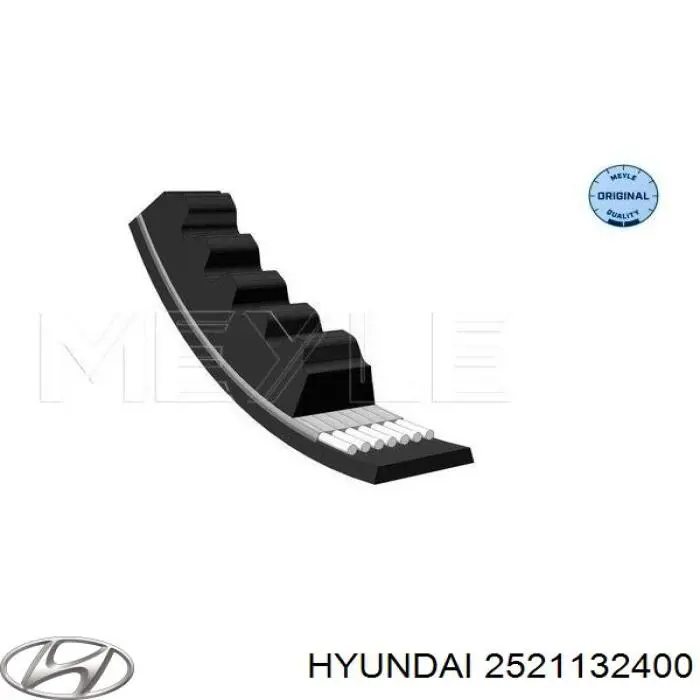 2521132400 Hyundai/Kia ремінь приводний, агрегатів