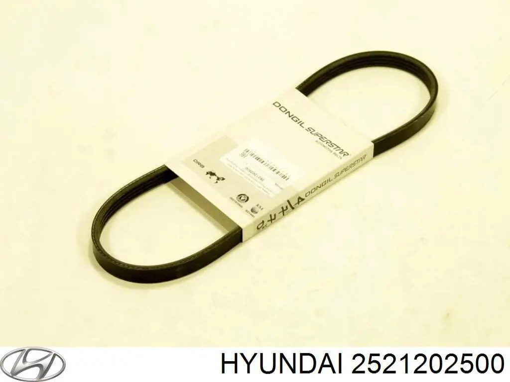 2521202500 Hyundai/Kia ремінь приводний, агрегатів