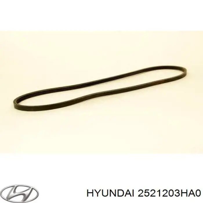 Ремінь приводний, агрегатів Hyundai IONIQ (AE) (Хендай IONIQ)