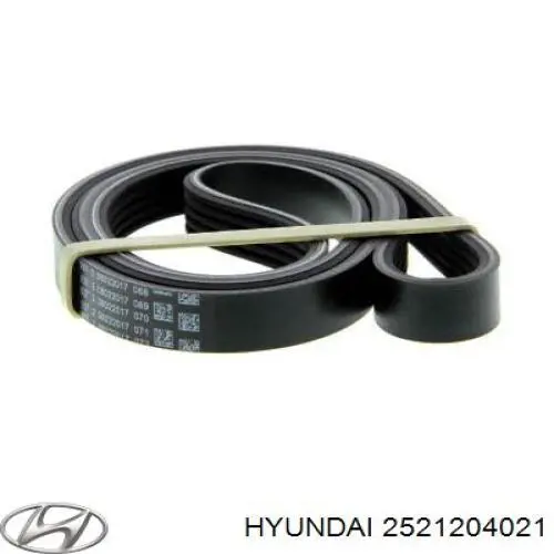 Купити 2521204021 Hyundai/Kia Ремінь генератора