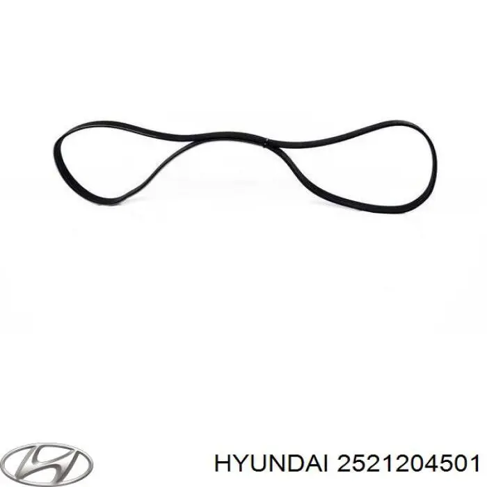 Клиновий ремінь Hyundai/Kia 2521204501 ціна, від 13.73 USD