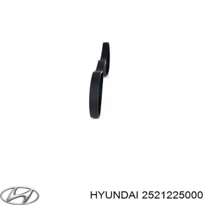 Купити 2521225000 Hyundai/Kia Ремінь генератора