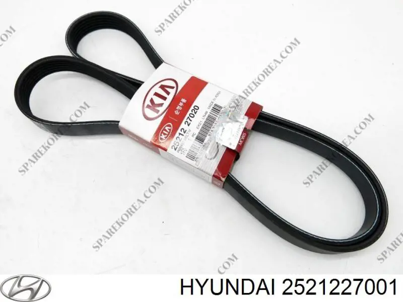Купити 2521227001 Hyundai/Kia Ремінь генератора