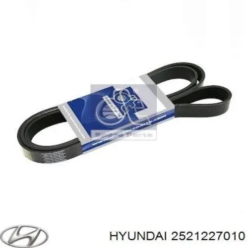 Купити 2521227010 Hyundai/Kia Ремінь генератора