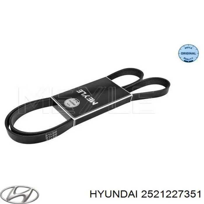 Купити 2521227351 Hyundai/Kia Ремінь генератора