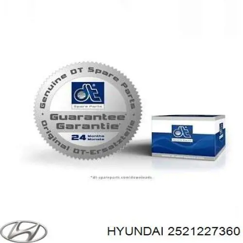 2521227360 Hyundai/Kia ремінь приводний, агрегатів