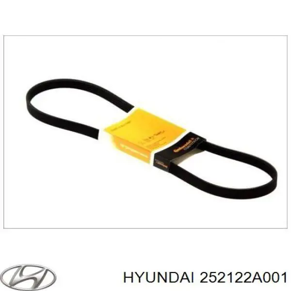 Купити 252122A001 Hyundai/Kia Ремінь генератора