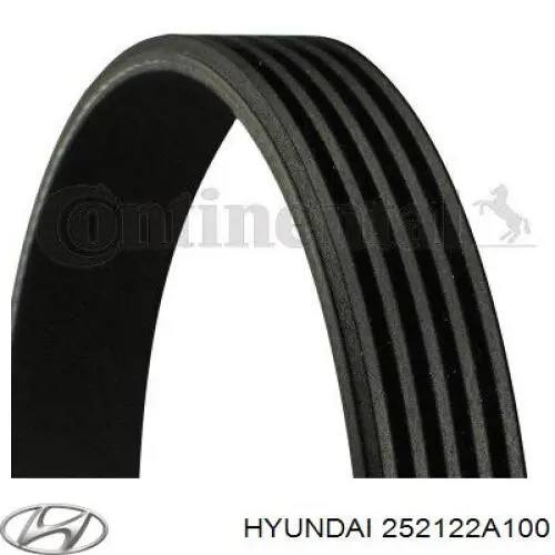 252122A100 Hyundai/Kia Поліклиновий ремінь