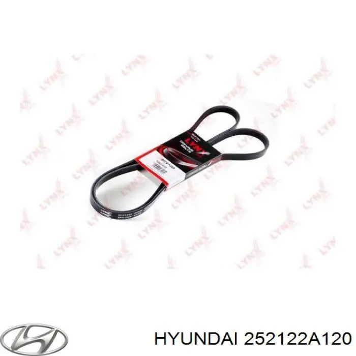 Купити 252122A120 Hyundai/Kia Ремінь генератора
