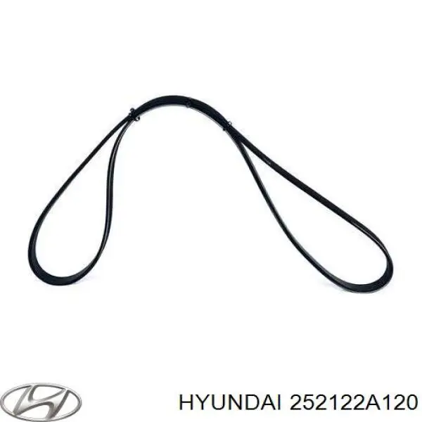 Клиновий ремінь Hyundai/Kia 252122A120 ціна, від 11.47 USD