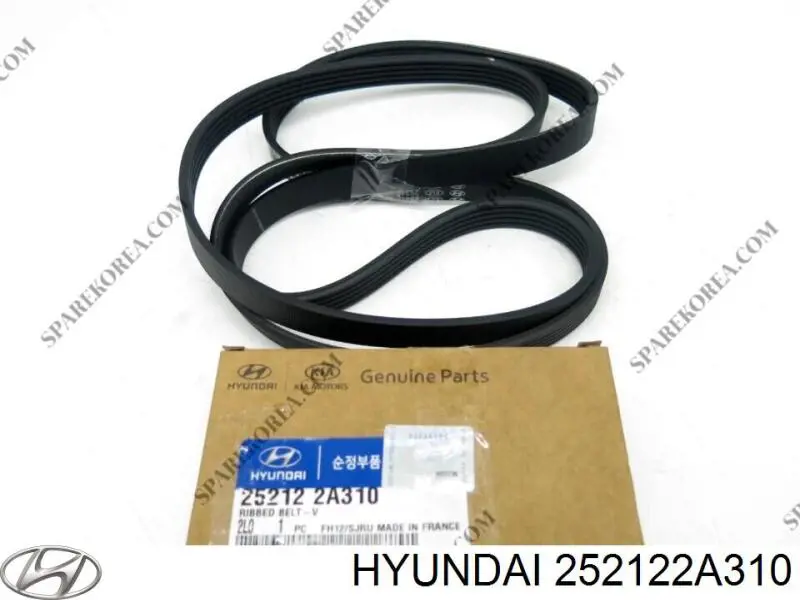 Клиновий ремінь Hyundai/Kia 252122A310 ціна, від 19.96 USD
