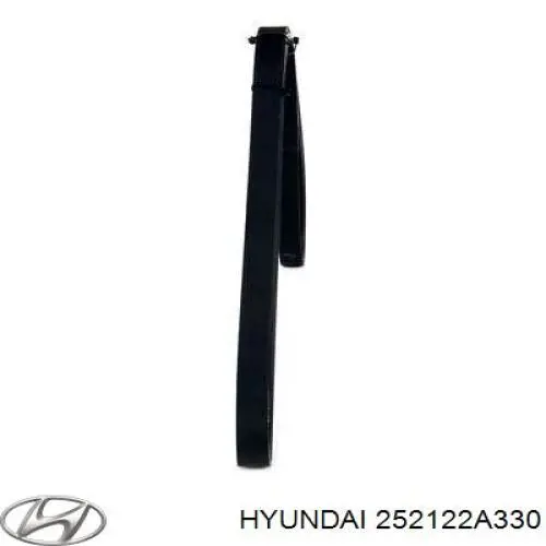 Клиновий ремінь Hyundai/Kia 252122A330 ціна, від 12.44 USD