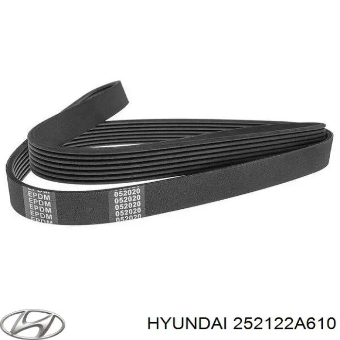 Купити 252122A610 Hyundai/Kia Ремінь генератора