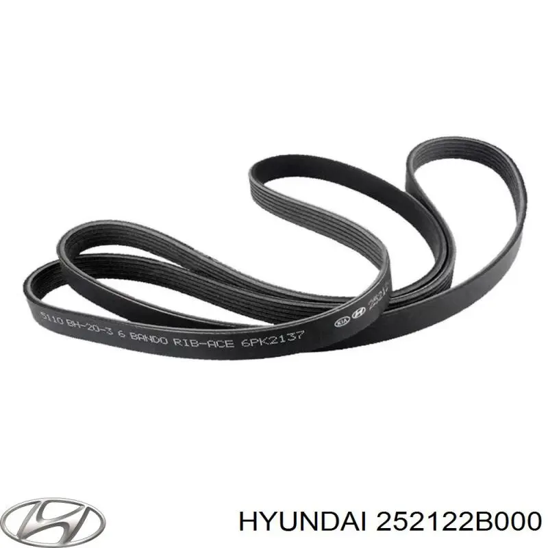 Клиновий ремінь Hyundai/Kia 252122B000 ціна, від 25.93 USD