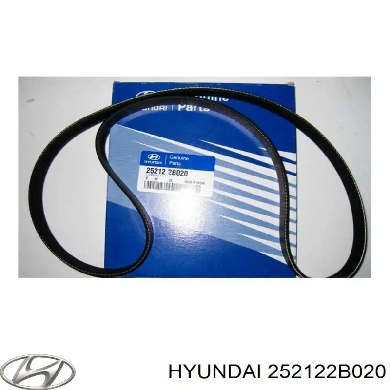 Клиновий ремінь Hyundai/Kia 252122B020 ціна, від 13.64 USD