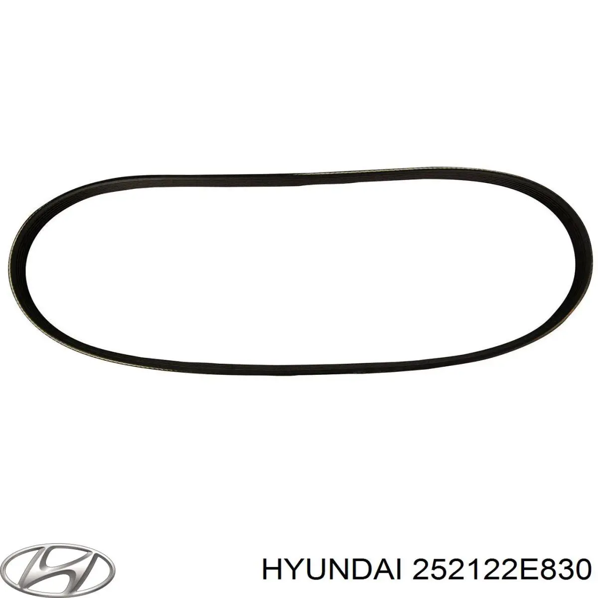 Ремінь генератора 252122E830 Hyundai/Kia