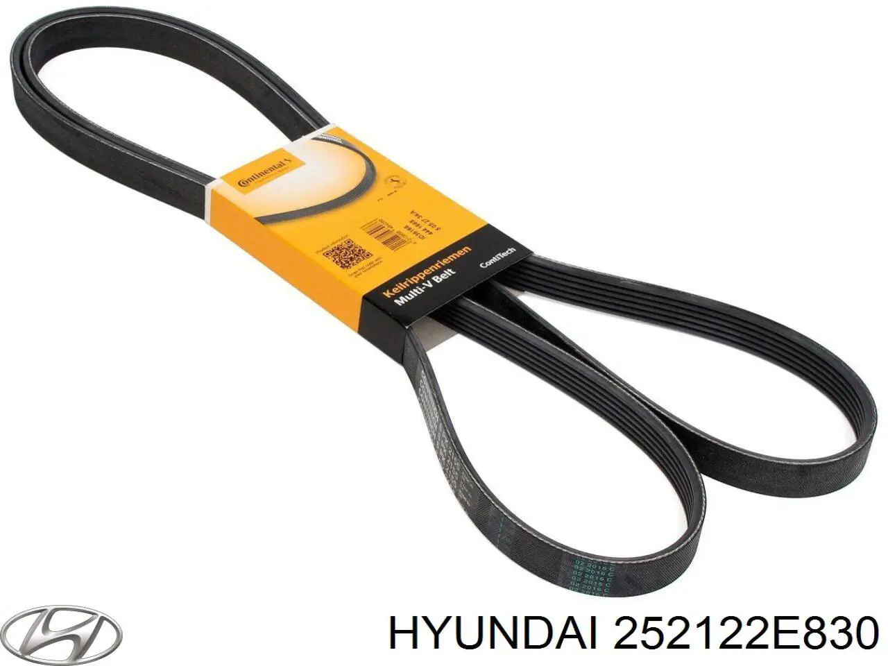 Купити 252122E830 Hyundai/Kia Ремінь генератора