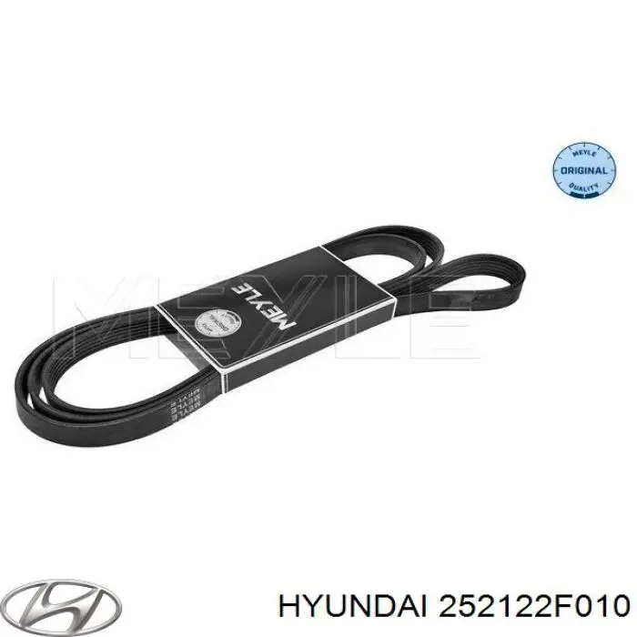 Ремінь генератора 252122F010 Hyundai/Kia