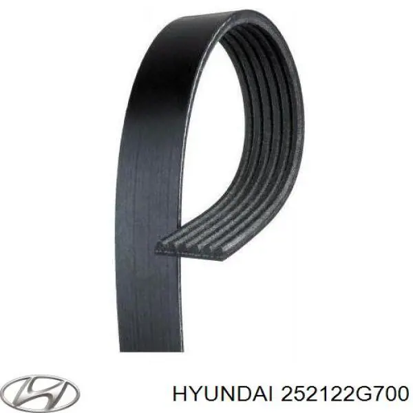 Купити 252122G700 Hyundai/Kia Ремінь генератора