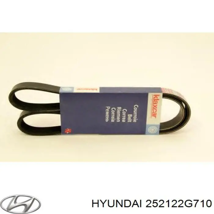 252122G710 Hyundai/Kia Поліклиновий ремінь