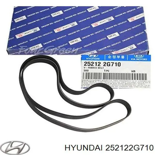 Купити 252122G710 Hyundai/Kia Ремінь генератора