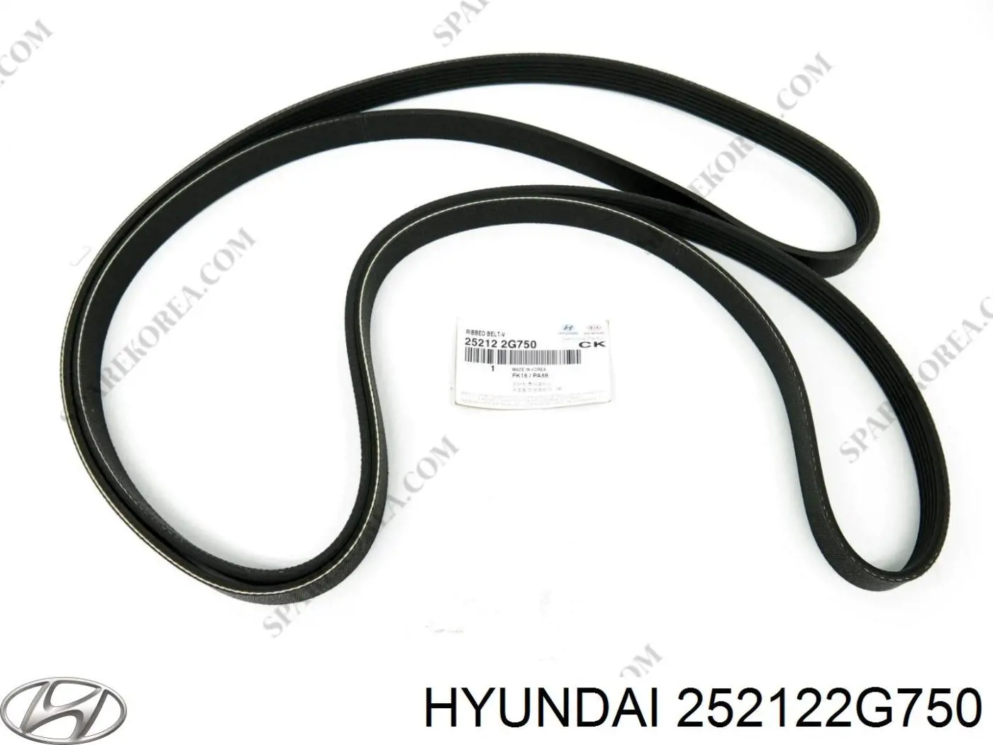 252122G750 Hyundai/Kia Поліклиновий ремінь